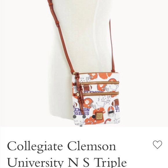 Dooney & Bourke Clemson Crossbody NWT - Picture 2 of 4